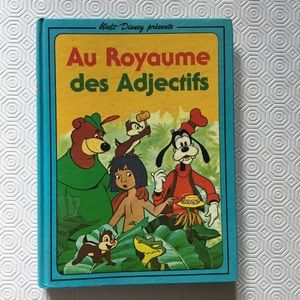 [4/35$] Disney Book Au Royaume des Adjectifs 1976